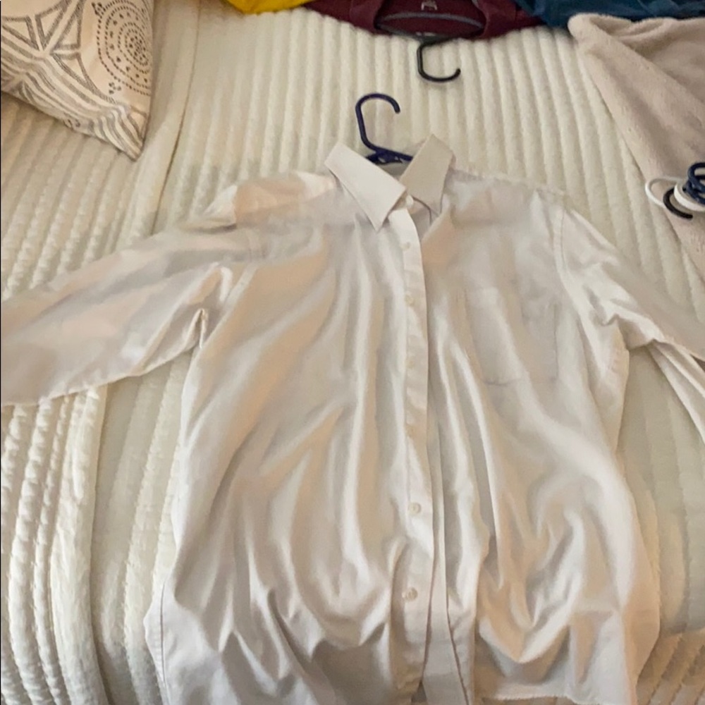 White button down shirt